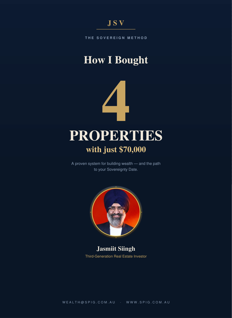 The Sovereign Method — How I Bought 4 Properties with Just $70,000